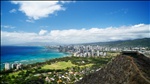 Honolulu (Viewed form Diamond Head Crater Observation Station)